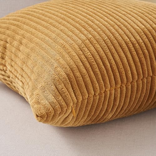 Topfinel Decorative Brown Throw Pillow Covers Cushion Cases, Set of 4 Soft Velvet Modern Double-Sided Designs, Rustic Home Decor, Pillow Inserts Not Included (16x16 inch) - Image 3
