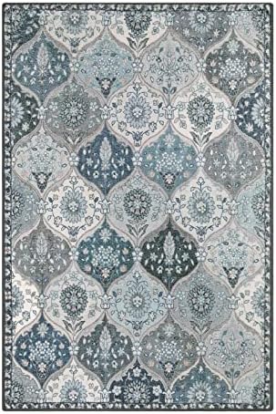 Lahome Moroccan Machine Washable Area Rugs, 4x6 Rug for Living Room Bedroom - Image 2