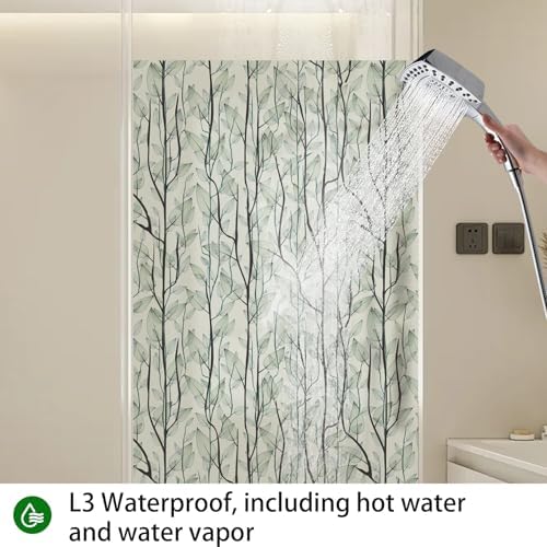 DKTIE Window Film Privacy Decorative Window Clings for Home 29.5'' x 78.7'' - Image 4