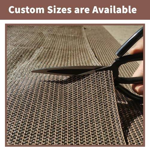SUNNY GUARD 2'6'' x 32' Balcony Privacy Screen, HDPE Patio Railing Cover Fence - Image 7