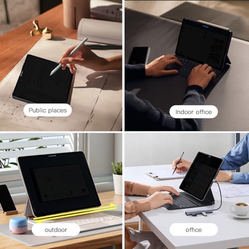 360° Privacy Screen Protector for iPad Pro 11 Inch 2024 Model M4 (5th Generation), - Image 6