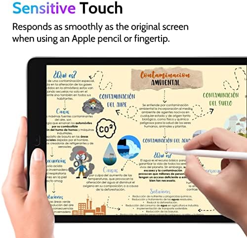 Peslv Privacy Screen Protector for iPad 9th/8th/7th 10.2" - Image 4
