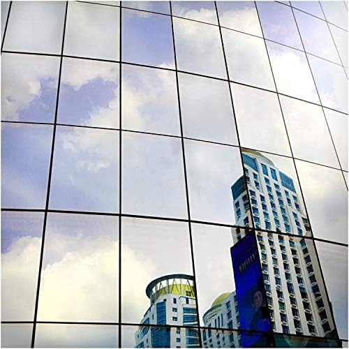 BDF S05 Window Film Heat Control Mirror Silver 5 (Very Dark) - 30in X 49ft by BDF
