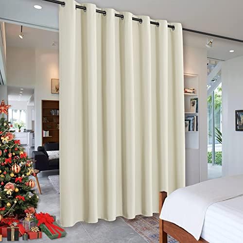 RYB HOME Blackout Curtains Room Divider for Patio Sliding Glass Door Dorm by RYBHOME