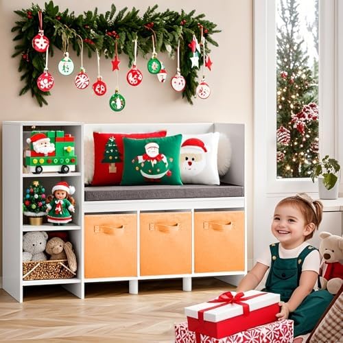 ShellKingdom Storage Bins, Foldable Fabric Storage Cubes And Cloth Storage - Image 2