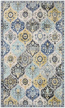 Lahome Moroccan Washable Small Area Rug, 3x5 Area Rug for Bedroom Living Room - Image 3