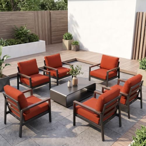 12Pcs Patio Cushion Covers Stretch Outdoor Furniture Protector Slipcovers - Image 2