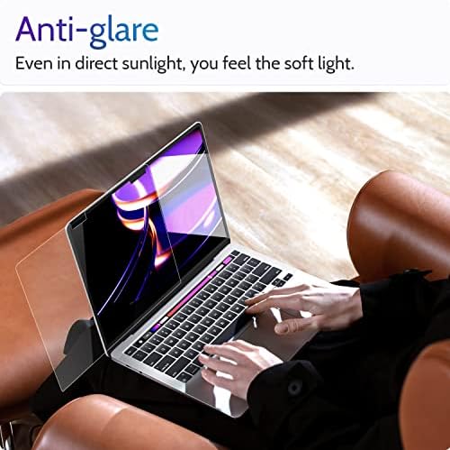 Peslv 3-Pack Anti Blue Light Screen Protector for MacBook Pro 14 Inch - Image 3