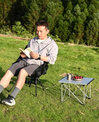 iClimb Ultralight Compact Camping Folding Table (Reinforced Silver - S) - Image 5