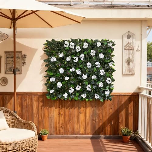 Expandable Fence Privacy Screen for Balcony Patio Outdoor,Decorative Faux Ivy Fencing Panel,Artificial Hedges - Image 5