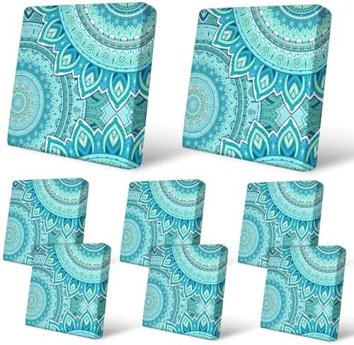 8Pcs Patio Cushion Covers Stretch Outdoor Furniture Protector Slipcovers by pickyNproud