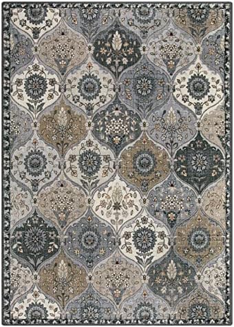 Lahome Moroccan Washable Area Rug, 5x7 Rugs for Living Room Indoor Non-Slip - Image 3