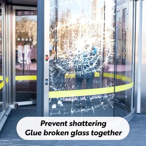 DUOFIRE Security Safety Shatterproof Window Film 4 Mil Clear 23.6x59in - Image 3