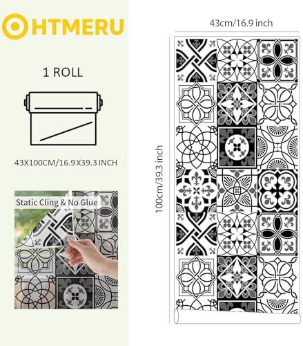 OHTMERU Stained Glass Window Privacy Film Decorative - Image 5
