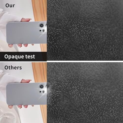 JAYONG Total Blackout Window Privacy Film with Kits, Mosaic 29.5''x196.8'' - Image 5