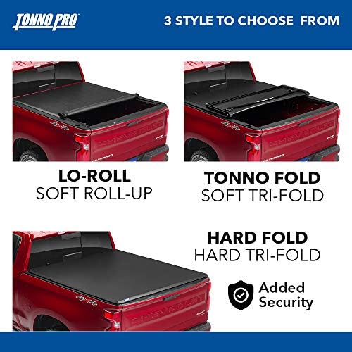 Tonno Pro Tonno Fold, Soft Folding Truck Bed Tonneau Cover | 42-109 | Fits 2014 - 2018, 2019 Ltd/Lgcy Chevy/GMC Silverado/Sierra 1500 5' 9" Bed (69.3") - Image 4
