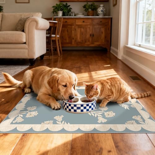 Floral Outdoor Rug - 28"x43" Front Door Mat Indoor Outside Entrance - Image 6