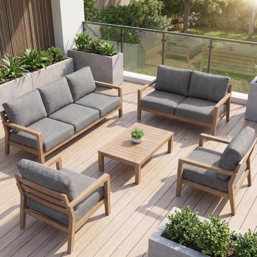 14Pcs Patio Cushion Covers Stretch Outdoor Furniture Protector Slipcovers - Image 6