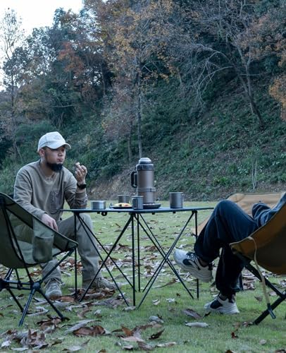 iClimb Ultralight Compact Camping Folding Table (Reinforced Blue - XL) - Image 5