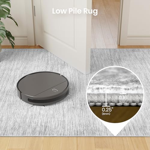 Valenrug 8x10 Area Rugs for Living Room, Large Washable Rug Non Slip Grey - Image 7