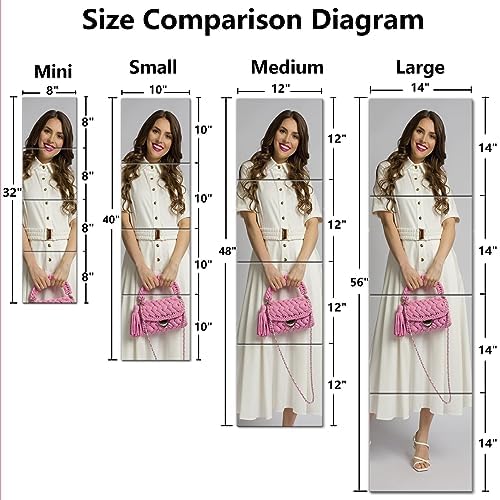 Shatterproof Kids Wall Mirror Tiles, 4Pcs 10"x10" Self Adhesive Acrylic Mirror, Safe Unbreakable Plastic Mirrors for Toddler, Small Mirrors,Plexiglass Long Mirrior for Classroom,Children's room - Image 3
