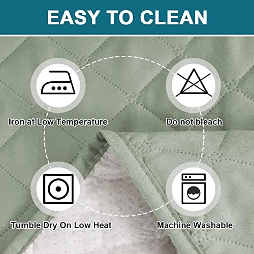 Turquoize 100% Waterproof Sofa Covers Couch Cover for Dogs, Loveseat 47" - Image 6