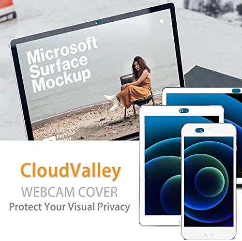 CloudValley Laptop Camera Cover Slide, Metal 0.023 Inch Ultra-Thin, 2 Pack - Image 7