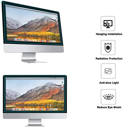 MOSISO Computer Blue Light Blocking Screen Protector Anti-UV Filter Film - Image 4