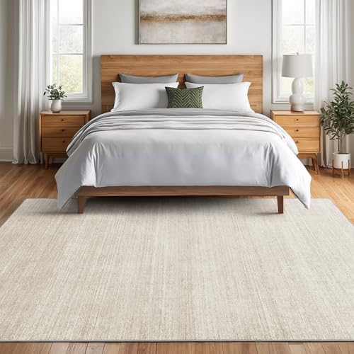 Valenrug Area Rugs 9x12 Living Room, Large Washable Rug Non Slip, Beige - Image 6