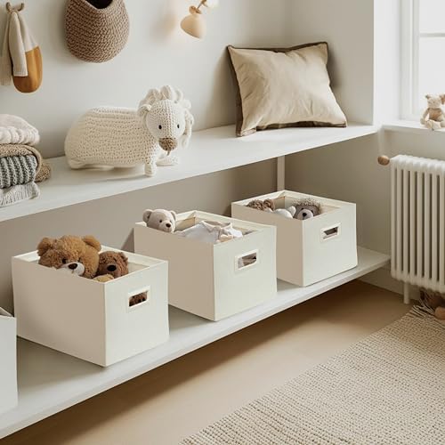 DECOMOMO Storage Bins for Shelves, 3x Tougher Storage Baskets - Image 4