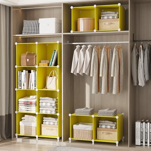 AWTATOS Cube Storage Organizer, Closet Organizers Storage Shelf, 16 Cube - Image 4