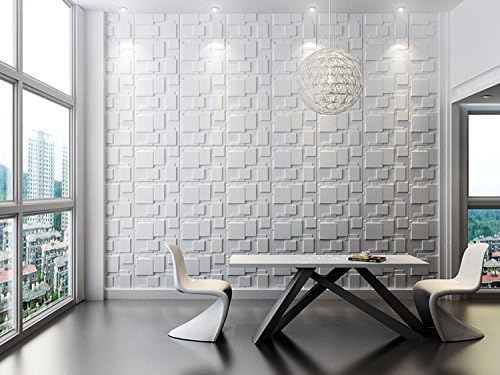 Art3d 3D Wall Panels for Interior Wall Decoration Brick Design Pack of 6 Tiles 32 Sq Ft (Plant Fiber) - Image 6