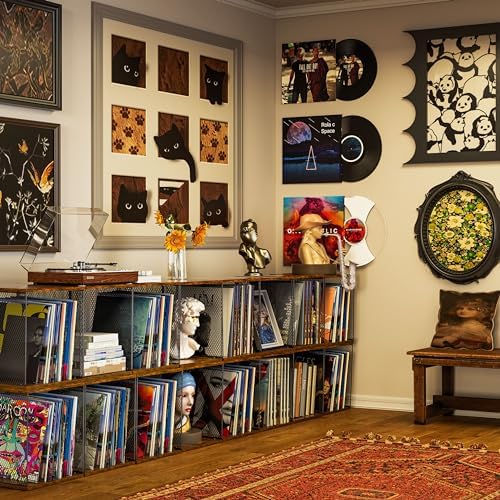 Dmevkic 3 Cube Vinyl Record Storage - Image 6