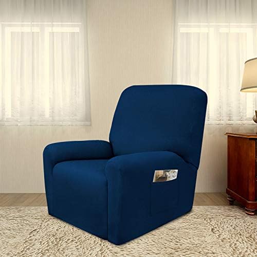 PureFit Stretc Recliner Chair Covers Fleece Soft Couch Covers for Sofa - Image 2
