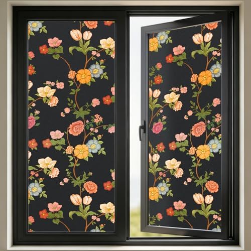 Kromapolis Blackout Window Film, Light Blocking Privacy Tint 35.4″ x 78.7″ by Kromapolis