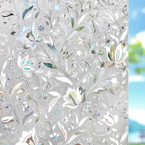Kromapolis Privacy Window Film, Stained Glass Decorative, 17.5″ x 157.4″ by Kromapolis