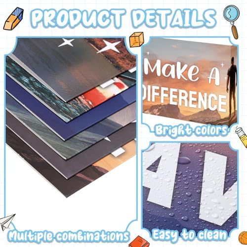Honoson 24 Pcs Inspirational Privacy Folders for Students - Image 3