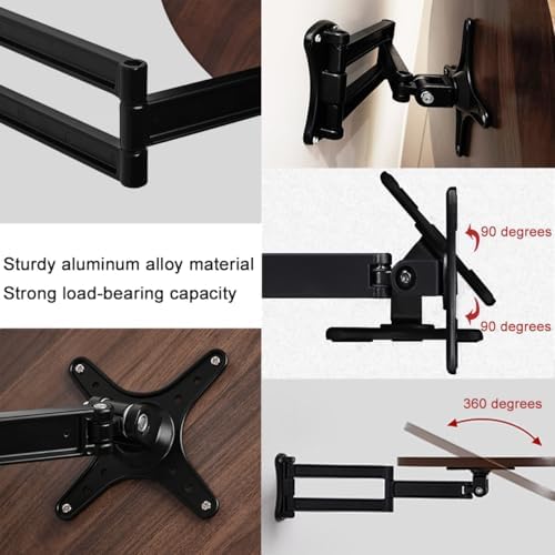 Side Table Living Room Shelf Brackets,Wall Foldable and Rotatable - Image 4