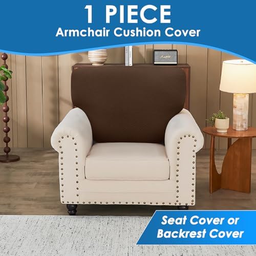 XINEAGE 1 Piece Stretch Couch Cushion Covers Individual Sofa Slipcovers - Image 4
