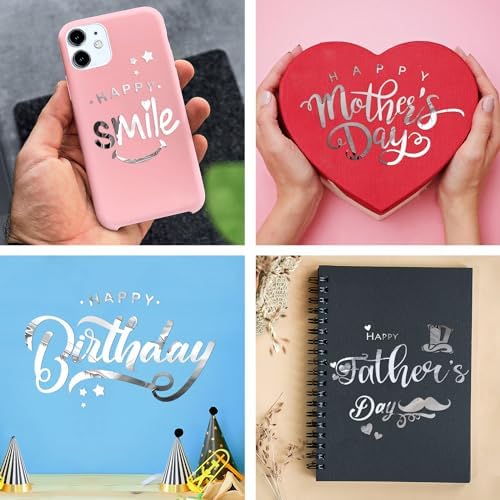 VaryPaper 15.7''x78.7'' Flexible Mirror Stickers Self Adhesive Non Glass Mirror Paper Sheet Mirrored Wall Stickers Reflective Silver Contact Paper Peel and Stick Vinyl Wallpaper for Crafts - Image 6