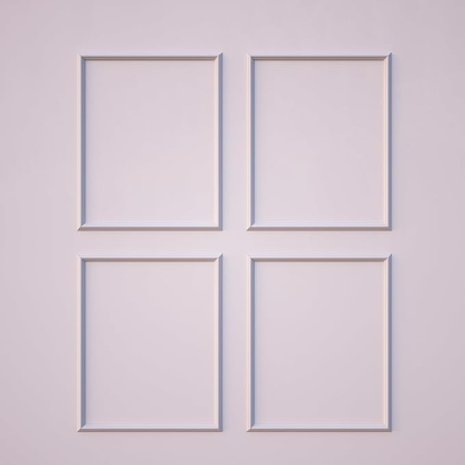 NeatiEase 4 Set Peel and Stick Wall Molding Trim Kit, 16" x20" Premade Wainscoting Panels, Self Adhesive Moulding Panel for Interior Walls Picture Frame - Image 7