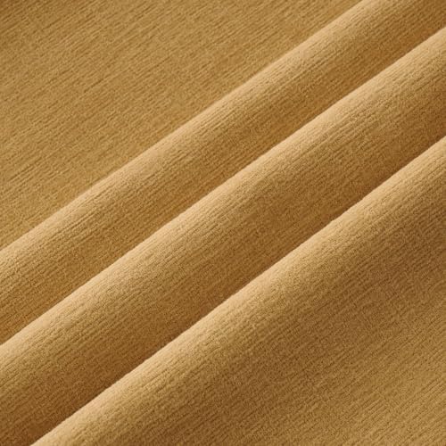 MIULEE Apricot Brown Chenille Couch Lumbar Throw Pillow Covers, 12x20 - Image 7