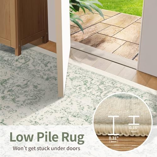 Rugxara 8x10 Area Rugs,Large Rugs for Living Room(Green) - Image 6
