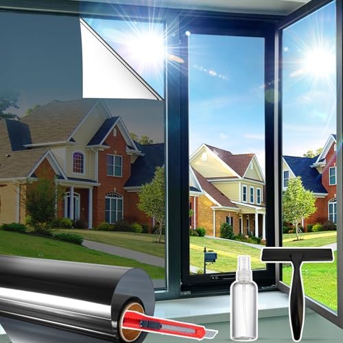 Window Privacy Film One Way Window Tint for Home & Office, 35.4" * 78.7 " by Unknown