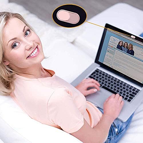 CloudValley Laptop Camera Cover Slide, Metal 0.023 Inch Ultra-Thin, Pink - Image 3