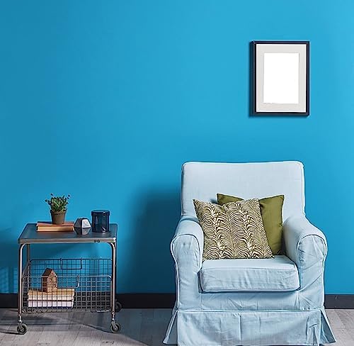15.7"x118" Peel and Stick Wallpaper - Blue for Bedroom and Bathroom - Renter Friendly Removable Vinyl Matte - Image 5