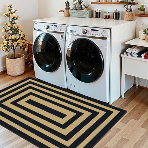Modern Outdoor Rug - 28"x43" Front Door Mat Indoor Outside Entrance - Image 5
