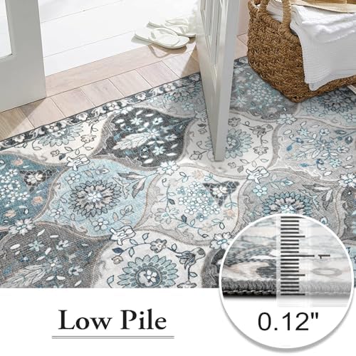 Lahome Moroccan Washable Area Rug 6x9, Large Soft Living Room Bedroom Rugs - Image 6