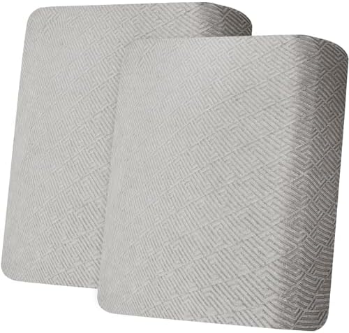 XINEAGE 2 Piece XL Stretch Couch Cushion Covers Individual Sofa Slipcovers by XINEAGE