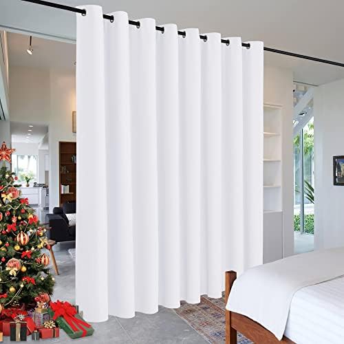 RYB HOME Room Divider Curtain Half-Light Block Room Darkening Shades by RYBHOME